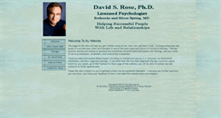 Desktop Screenshot of drdavidrose.com